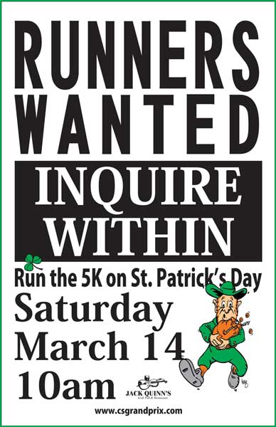 6k on St Paddy's day